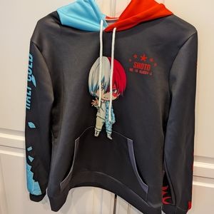 Coolest hoodie, dark gray with cool design